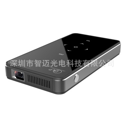 新款 手持式DLP投影仪 家用便携式 WIFI智能微型手机投影