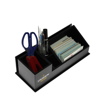亚克力笔筒定制 亚克力名片盒展会专用 办公桌面亚克力收纳盒