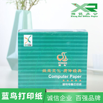 蓝鸟打印纸 电脑针式打印纸联单打印纸 多型号规格电脑连打纸