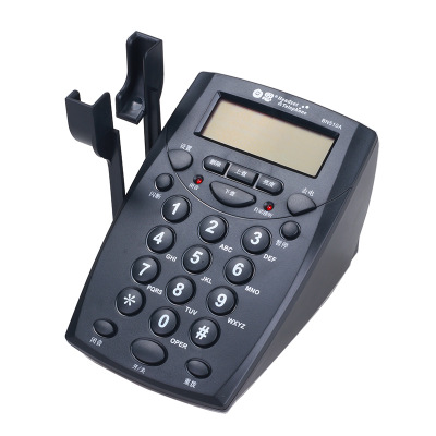 白恩新款BN510A中文特大按键背光呼叫中心电销外呼话务员电话机