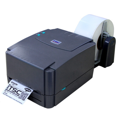 TSC TTP-244Pro条码机不干胶标签热敏碳带服装水洗铭牌打印工厂销