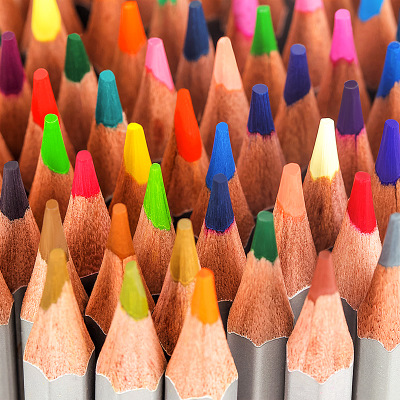 得力水溶性彩铅24色 36色 48色 72色 彩色铅笔 涂色填色彩笔绘画