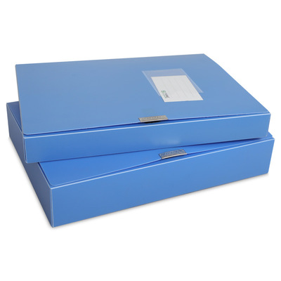 厂家批发办公档案盒a4塑料加厚文件盒 收纳盒文件加可定制
