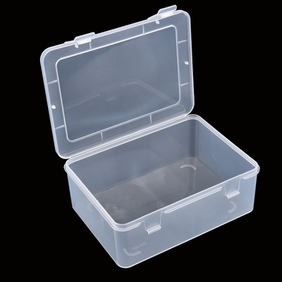 半透明PP塑料盒 配件零件盒工具盒长方形EKB555 电子原件包装盒