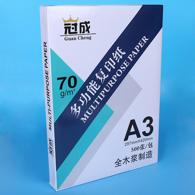 a3复印纸 办公用纸 工厂直供 打印纸70g 80g单包500张复印纸