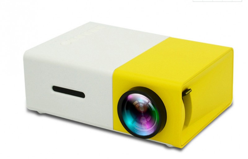 YG300家用影院LED便携投影机手持智能多媒体办公高清1080P投影仪