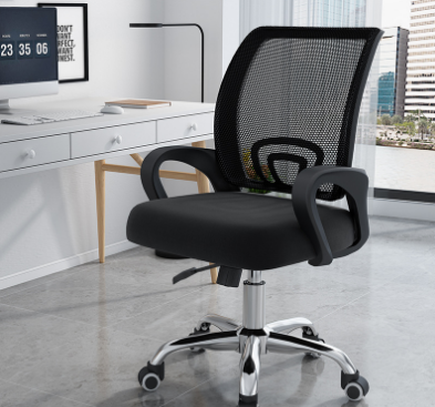 办公椅子电脑椅靠背网布弓形职员椅简约家用舒适旋转升降代发座椅