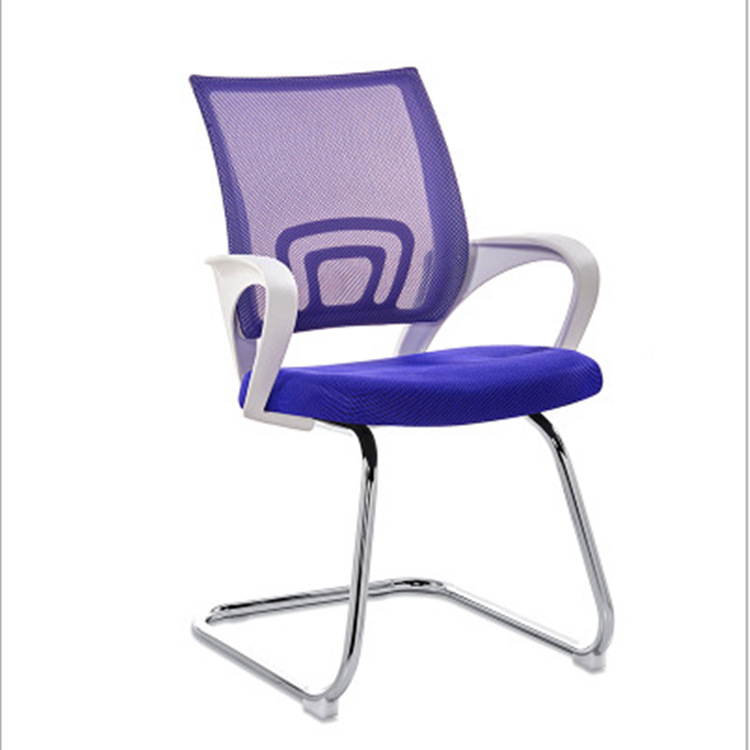 厂家现货办公椅扶手培训椅弓型钢塑椅子简约会议培训椅