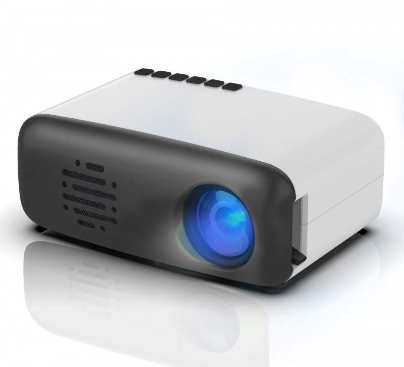 跨境热销CS-3小巧微型投影仪家用高清1080P便携式投影机儿童礼品