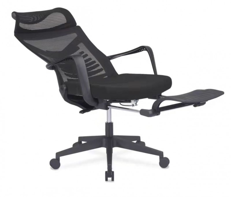可躺电脑椅舒适旋转靠背椅办公椅午休椅人体工学椅子带搁脚电竞椅