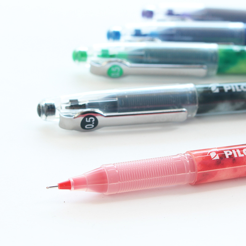 pilot日本百乐中性笔BL-P50 P500/0.5mm考试水笔、办公用签字笔