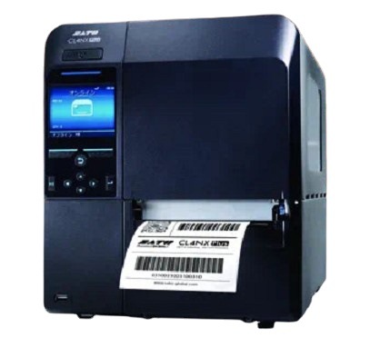 佐藤SATO CL4NX PLUS工业标签打印机鞋舌标洗水唛不干胶条码打印