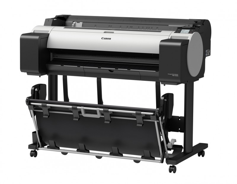 佳能绘图仪TM5305 A0办公用品36英寸5色彩色喷墨大幅面打印机批发