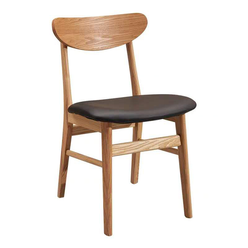 薯片椅北欧实木餐椅 餐厅咖啡厅奶茶店现代简约轻奢休闲网红餐椅