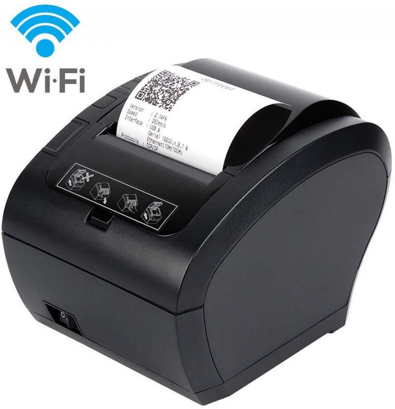 KEFAR 80mm 300m/s Thermal Receipt Printer POS Ticket Pri nter