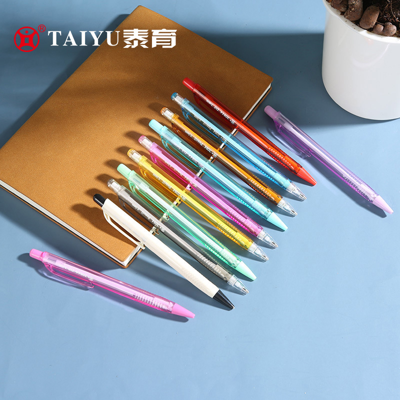 供应新款学习用品自动铅笔 彩色塑料活动铅笔 文具笔批发