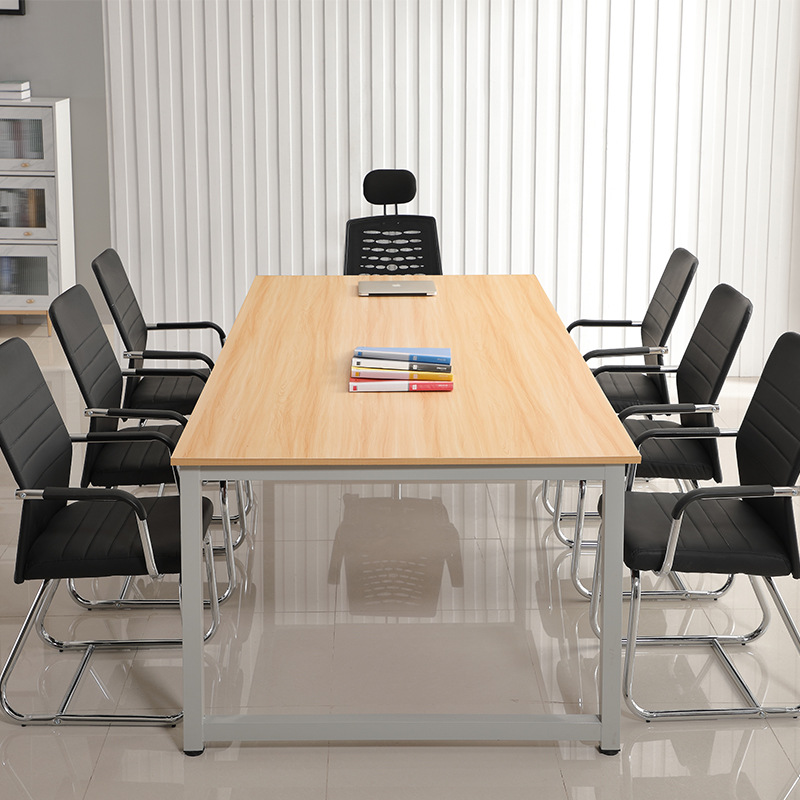 会议桌长桌简约现代简易办公桌子会议室培训接待洽谈长条桌批发