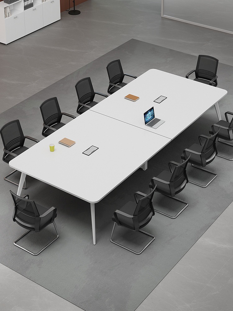 办公桌简约现代长条桌长桌会议室桌培训桌洽谈桌椅组合小型会议桌