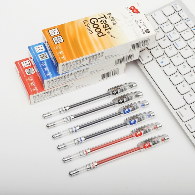 知心2501中性笔0.5mm全针管办公学生水性笔厂家直供