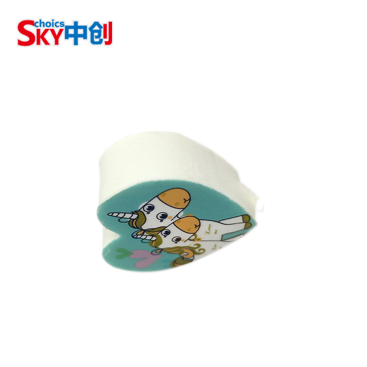 造型橡皮擦 小马久久卡通橡皮擦 热转印橡皮 TPR橡皮 打孔橡皮擦