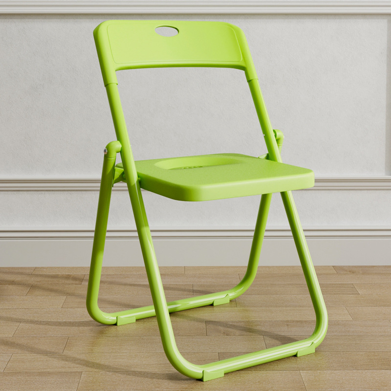 纯色塑料折叠椅 会议室轻便折叠椅厂家直销活动场所轻便椅子批发