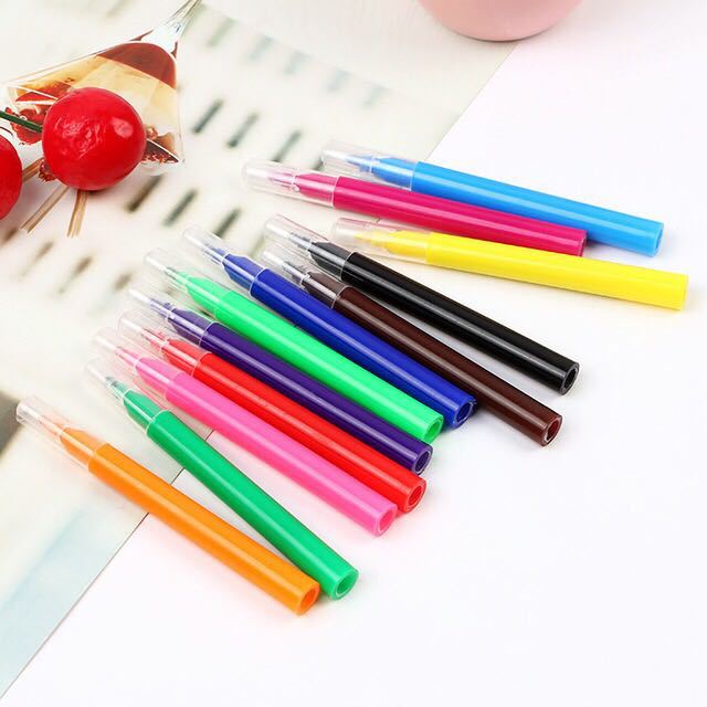 厂家批发办公文教卡勒司水彩笔彩色笔 儿童画画笔101彩色水笔