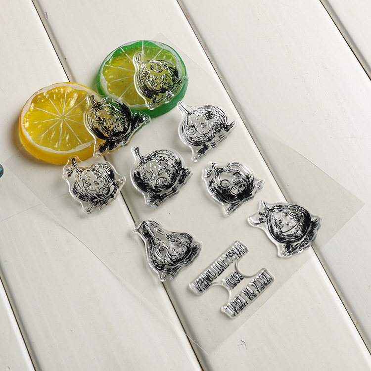 厂家批发可爱动物水晶印章 PVC透明印章 DIY儿童创意印章批发零售