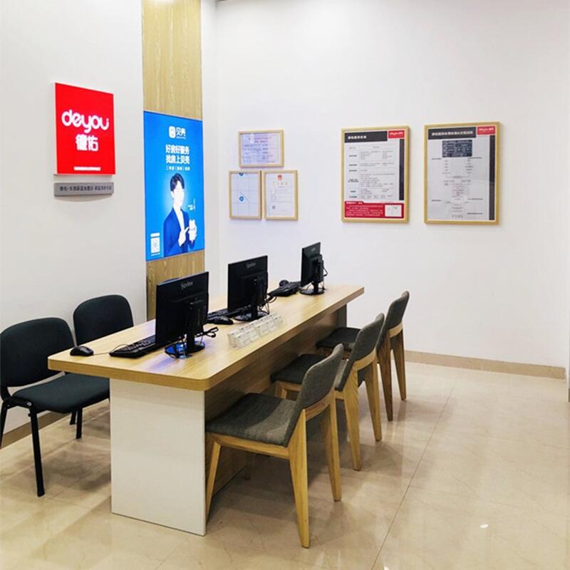 中介门店前台组合房产店铺加盟标准双三人位桌椅配套广佛中包送装