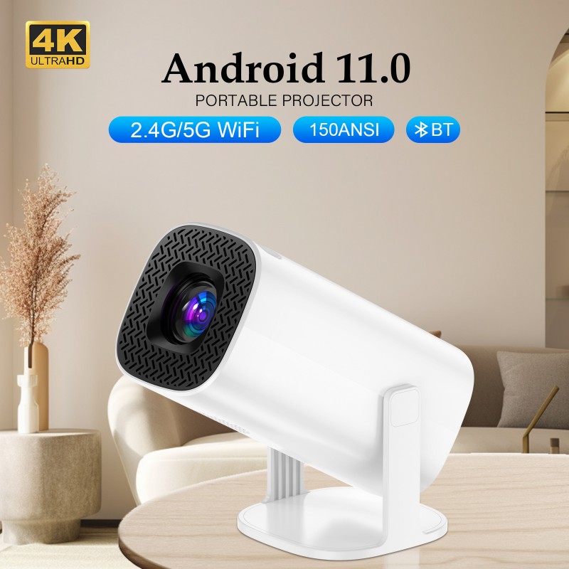 外贸新款微型 便携P30 炮筒投影仪卧室投墙4K手机同屏投影机批发