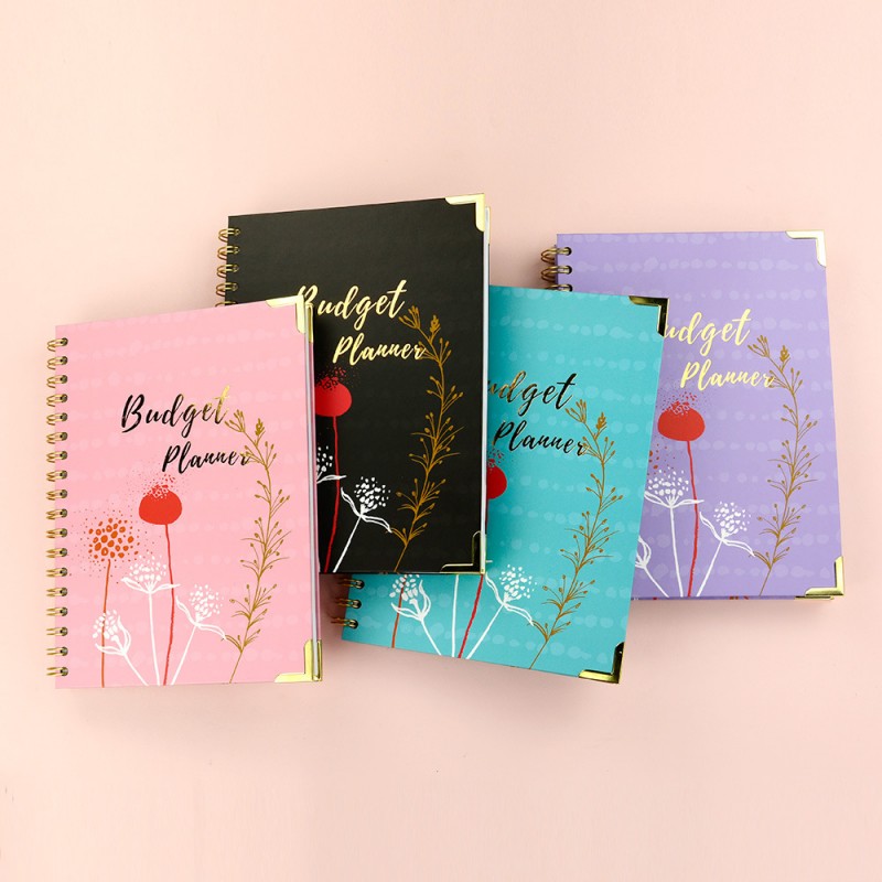 Money planner跨境专供理财计划本笔记本线圈本