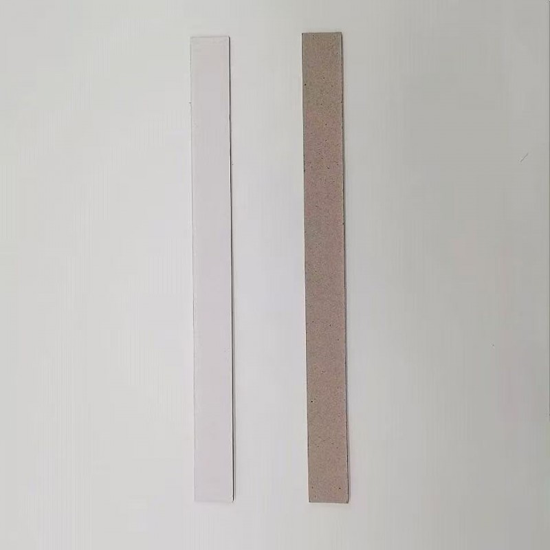 灰色纸板装订条加厚图纸条设计文件压条垫条档案夹条收纳