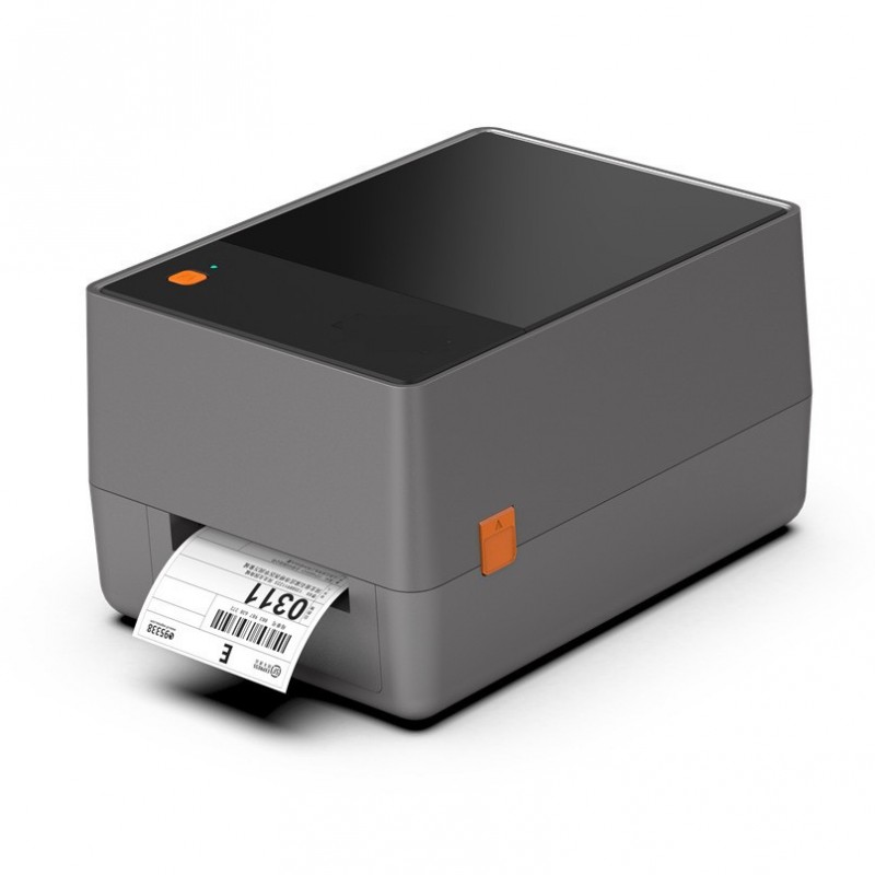 全新快速清晰条码打印机4寸热转印标签底标碳带唛头200点300打印