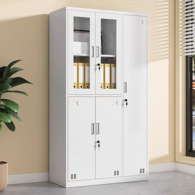 文件柜钢制办公室铁皮资料柜财务凭证档案柜文件储物柜收纳抽屉