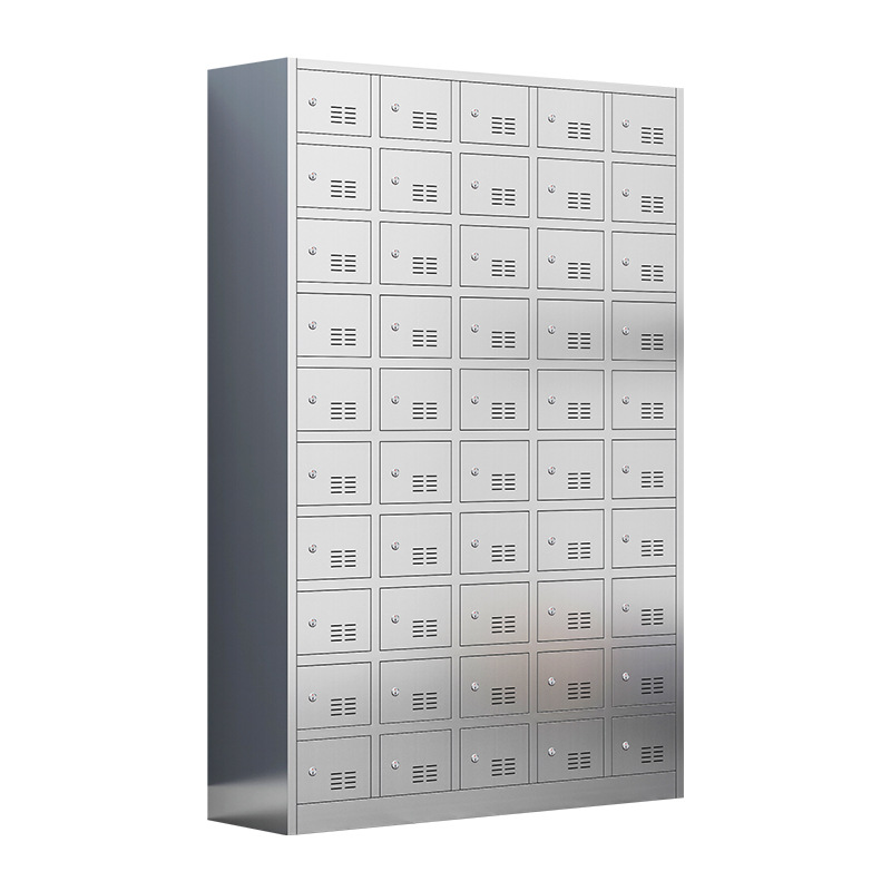 304不锈钢员工碗柜食堂餐盘柜饭盒学校职工餐具柜餐厅多门储物柜