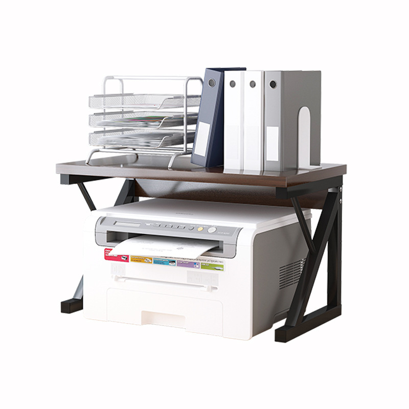 打印机置物架桌面复印机架子多功能办公室台面收纳整理架小型支架