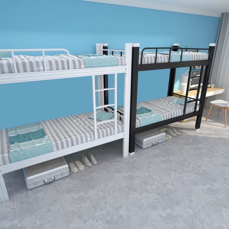 上下铺双层床家用儿童学生双人床宿舍寝室成人铁架床出租屋钢架床