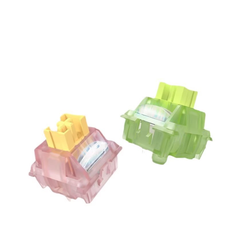 现货高特Outemu青柠水蜜桃轴V3 Lime& Peach V3静音客制化热插拔