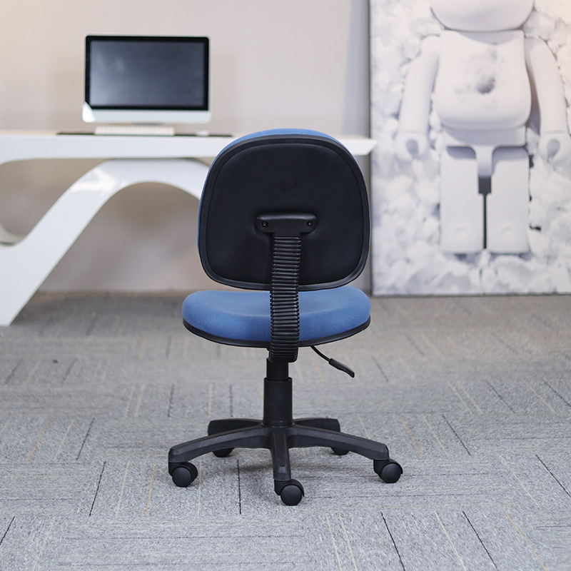 办公职员电脑椅人体护腰企业采购升降书桌转椅无扶手小空间办公椅