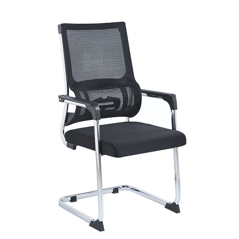 弓形办公椅舒适久坐护腰设计会议室椅弓形家用电脑椅职员椅子