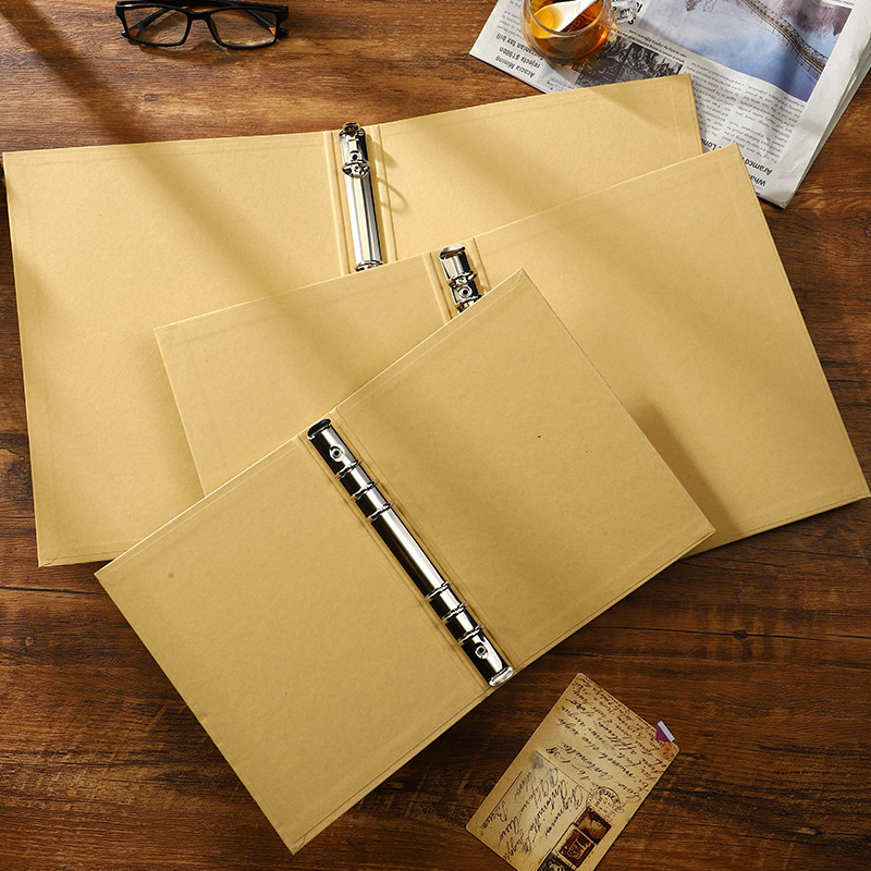 牛皮纸手工制作相册本情侣照片收纳手账毕业生日礼物纪念册d ing制