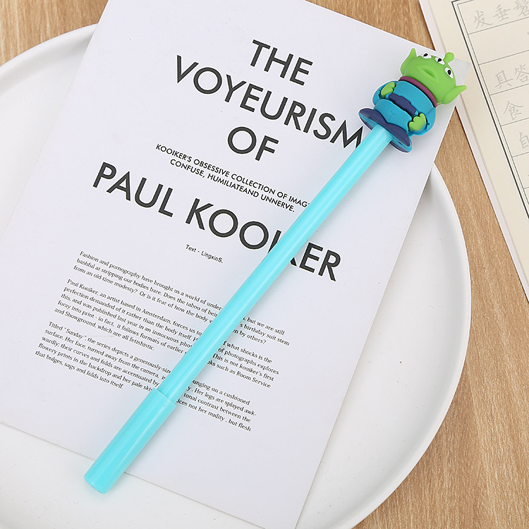 卡通星球大战中性笔创意学习文具水性笔可爱学生笔黑色考试笔批发