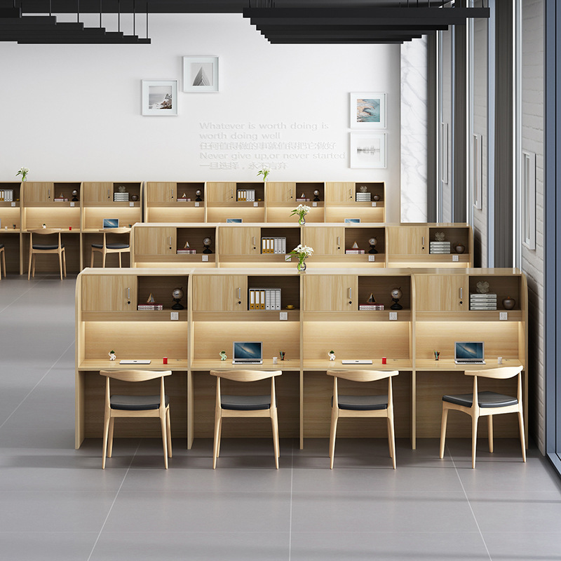 福建福州自习室隔断桌椅共享自习桌大学生考研考证学习桌辅导办公