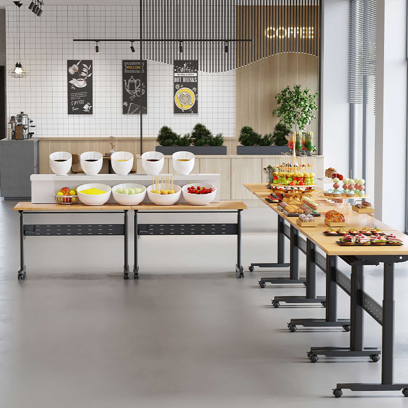 南洋五金电脑桌书房写字桌家用手摇升降桌折叠靠墙电脑桌学校采购