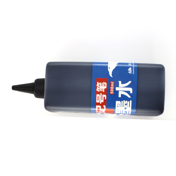 品能 大瓶记号笔补充液墨水500ml 油性大头笔墨水 厂家直销