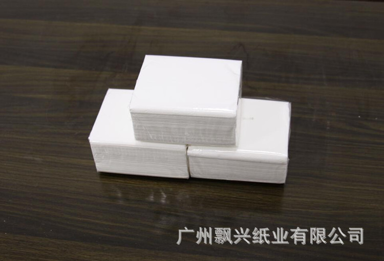 厂家批发360张抽纸正方形饭店餐巾纸120包酒店纸巾加厚3层宾馆