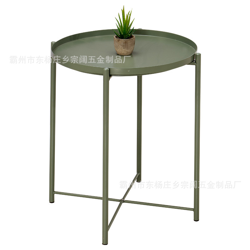 铁艺圆桌茶几小边几床头边几榻榻米小茶桌沙发茶几床铺边几