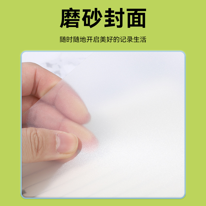 透明a5线圈本b5加厚笔记本a4横线网格空白活页本a6迷你本子批发
