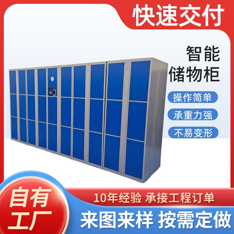 微信扫码联网系统超市电子存包柜智能储存共享电子寄存柜储物柜