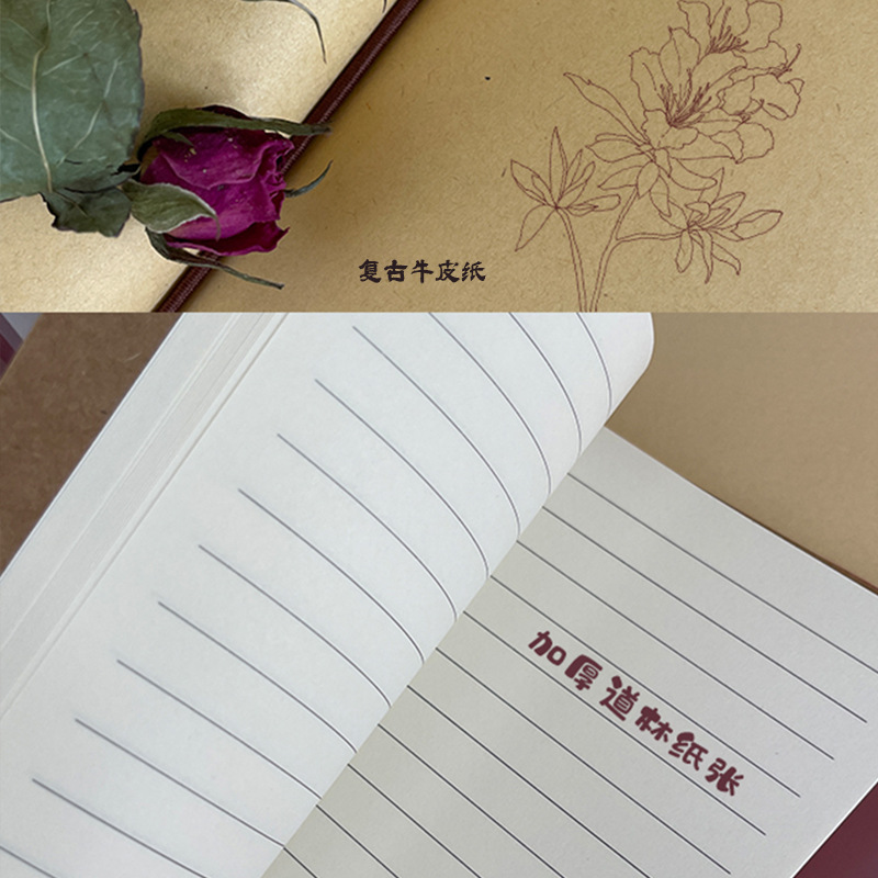 现货批发Journal book手账本跨境亚马逊热销文具手帐本笔记本定制