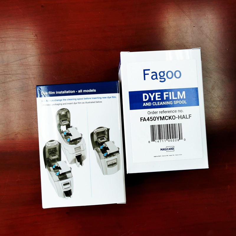 法高FA450半格彩色带PVC卡人像卡Magicard 证卡打印机色带